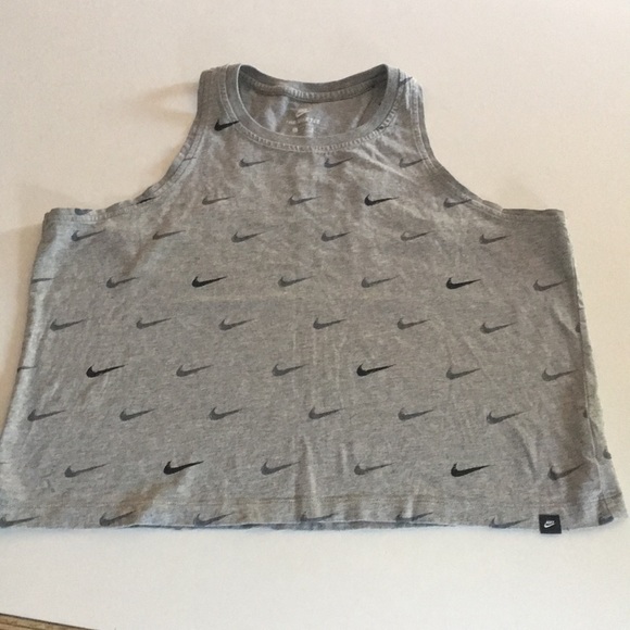 Nike Tops - Nike tee size large gray